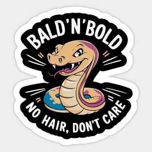 Baldness Sticker